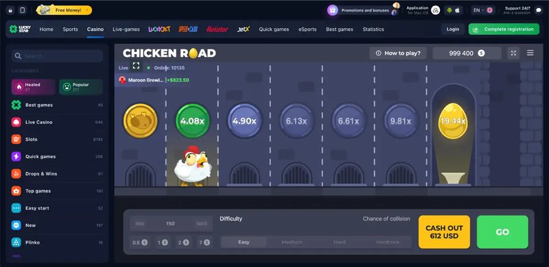 Spelers Ontdekken het Hele Geheim van Chicken Road Casino Gokspel Online